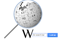 An image of the Wikipedia search bar Addon for Google Sheets