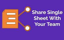 An image of the Share Single Sheet - 2 Way Editing Sync Addon for Google Sheets