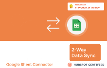An image of the Superjoin: HubSpot Salesforce & 30+Data Connectors Addon for Google Sheets