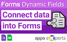 An image of the Dynamic Fields - Auto update your Google Forms™ Addon for Google Sheets