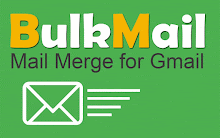 An image of the BulkMail : Mail Merge for Gmail Addon for Google Sheets