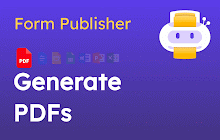 An image of the Form Publisher Addon for Google Sheets