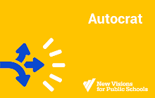 An image of the Autocrat Addon for Google Sheets