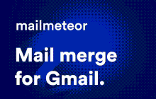 An image of the Mailmeteor - Mail merge for Gmail ™ Addon for Google Sheets