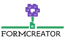 An image of the FormCreator Addon for Google Sheets